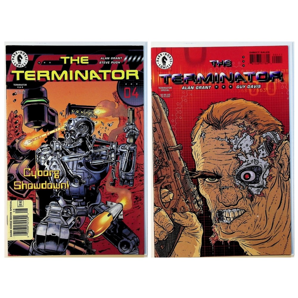 Dark Horse Comic Book The Terminator Lot #4 & Special One-Shot 1991-92